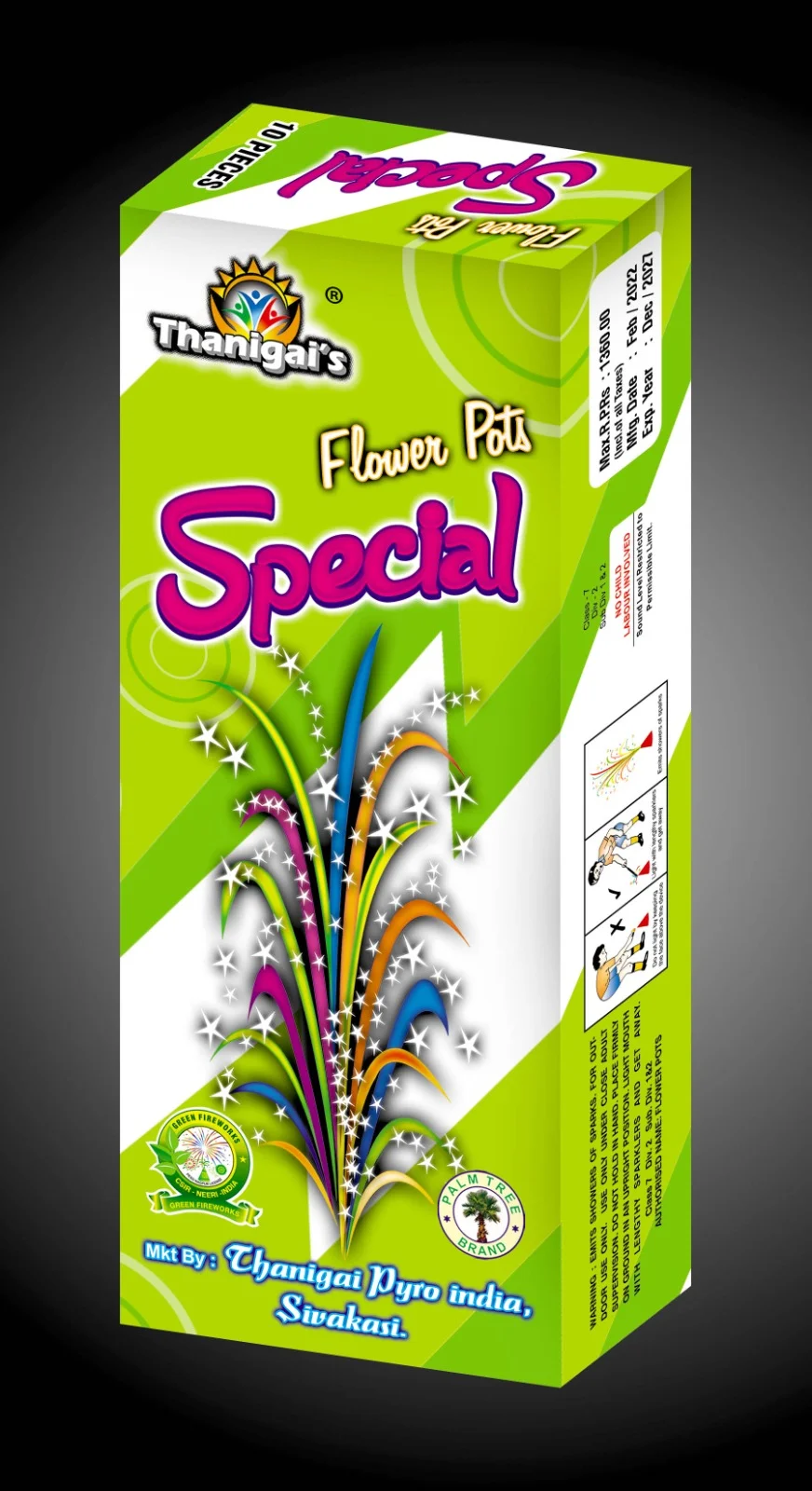 FLOWER POTS SPECIAL crackers — Tiruchendur Murugan Vedi Kadai