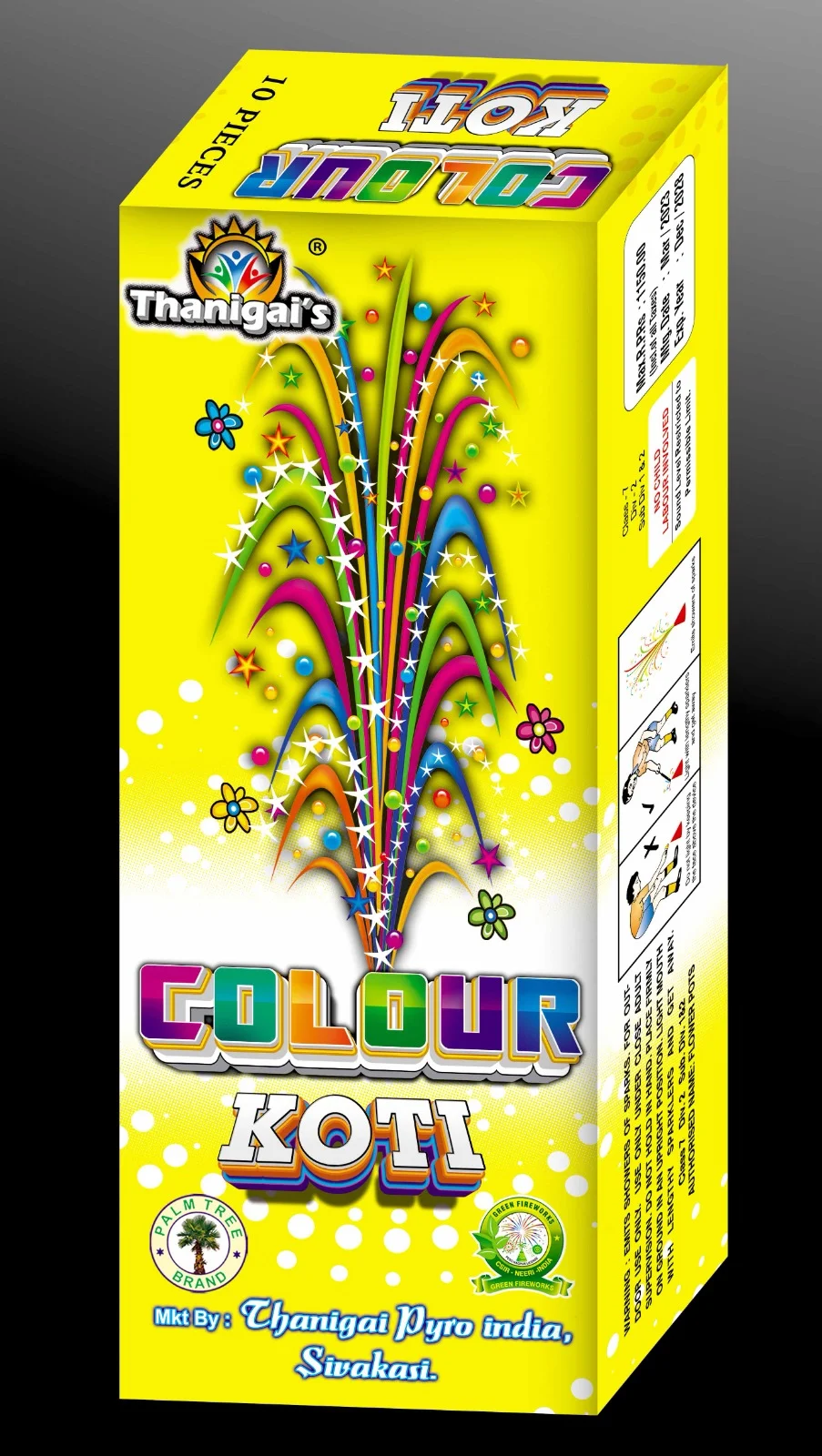 FLOWER POTS COLOUR KOTTI crackers — Tiruchendur Murugan Vedi Kadai