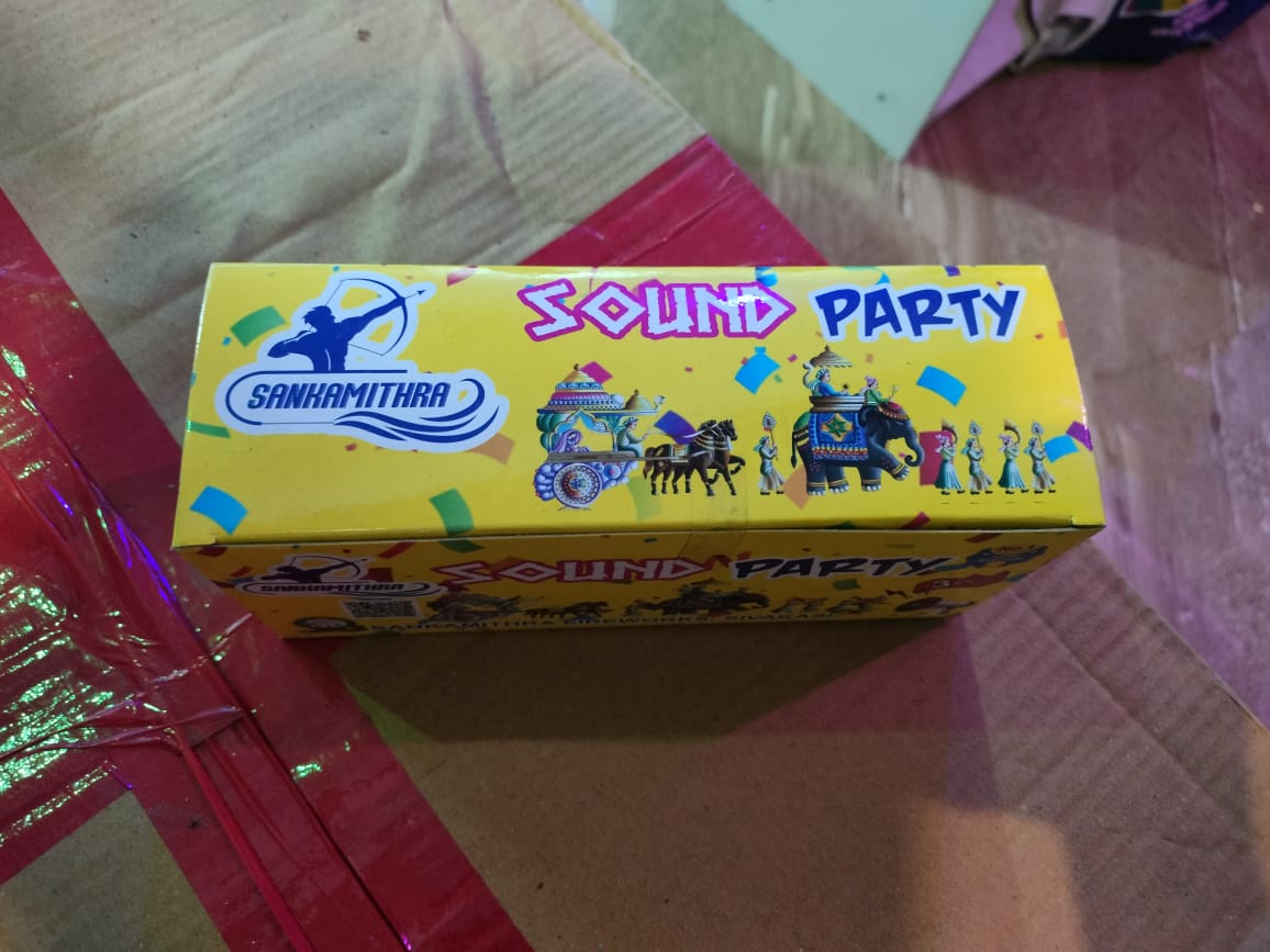 SOUND PARTY crackers — Tiruchendur Murugan Vedi Kadai