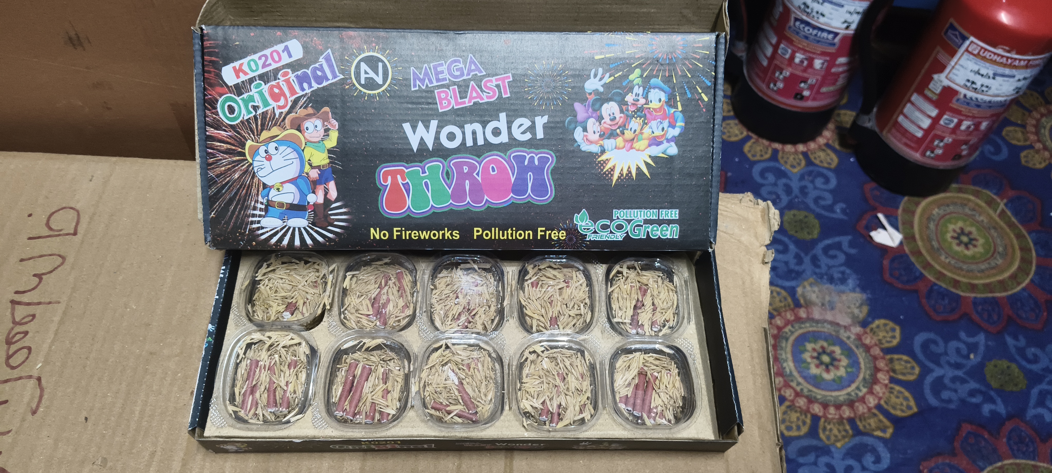 WOUNDER THOROW BOX (10 PCS) crackers — Tiruchendur Murugan Vedi Kadai